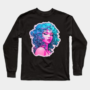 Mallsoft Vaporwave Girl Fairy Kei Long Sleeve T-Shirt